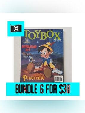 🏴‍☠️6 for $30🏴‍☠️Fall 1993 Vol.2 No.2 TOYBOX for the Toy Collector Magazine